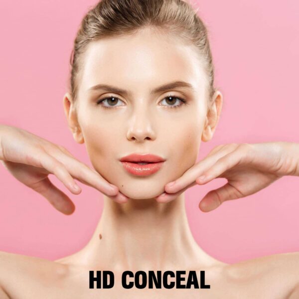 Half N Half HD Pro Face Makeup Concealer - 06 Orange (8g) - Half N Half