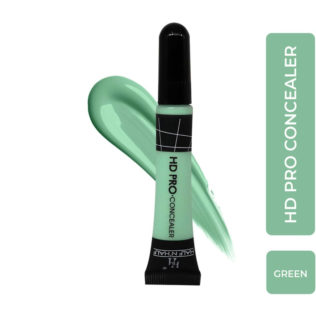 Half N Half HD Pro Face Makeup Concealer - 07 Green (8g) - Half N Half