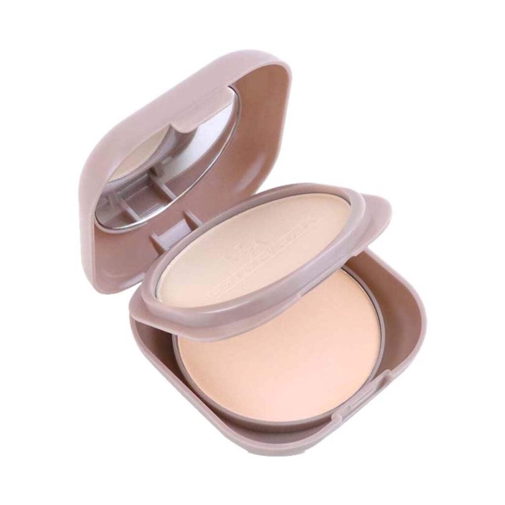 Half N Half Hyper Glow Matte Effect Pressed Compact Powder With SPF 30 - 01 Ivory Glow (20 g) - Half N Half