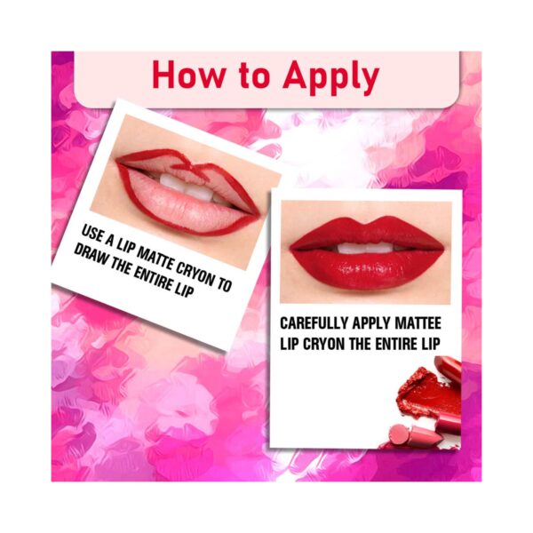 Half N Half Matte Velvet Soft & Long Lasting 24h Super Stay Lip Crayon - 20 Xtreme Maroon (3.5g) - Half N Half