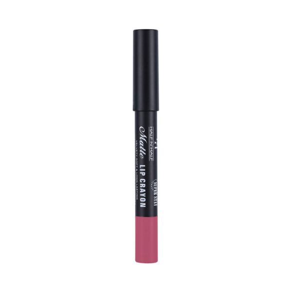 Half N Half Matte Velvet Soft & Long Lasting 24h Super Stay Lip Crayon - 24 Show Time (3.5g) - Half N Half
