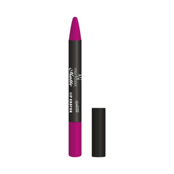 Half N Half Matte Velvet Soft & Long Lasting 24h Superstay Lip Crayon - 11 Deep Magenta (3.5g) - Half N Half