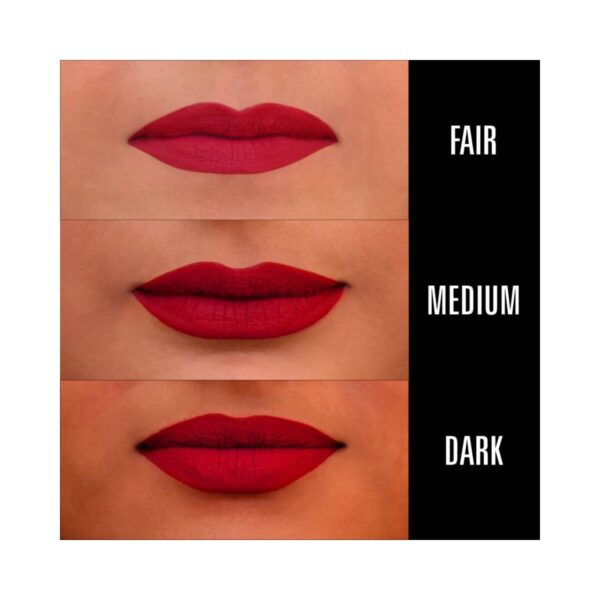 Half N Half Matte Velvet Soft & Long Lasting 24h Superstay Lip Crayon - 14 On Fire (3.5g) - Half N Half