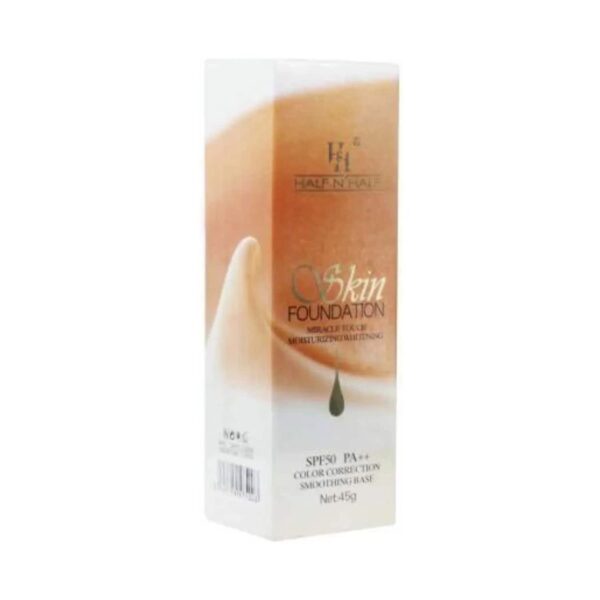 Half N Half Miracle Touch Skin Foundation SPF 50 Pa++ - 01 Neutral Beige (45g) - Half N Half