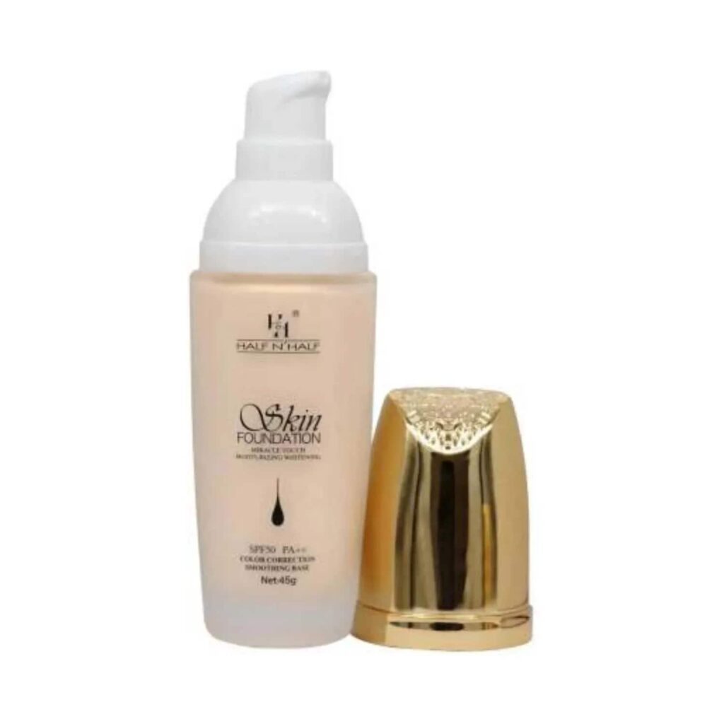 Half N Half Miracle Touch Skin Foundation SPF 50 Pa++ - 02 White Rose (45g) - Half N Half