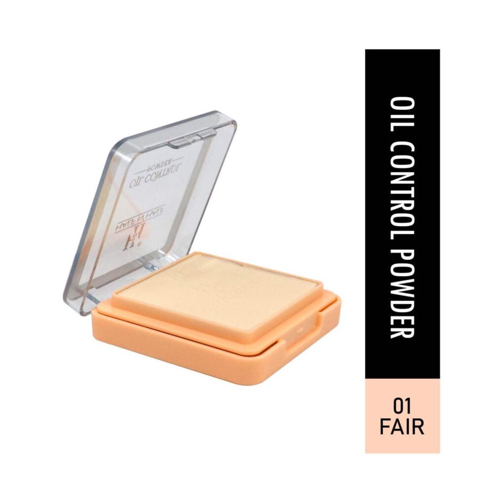 Half N Half Oil Control Compact Powder - 01 Fair (10g) - Half N Half