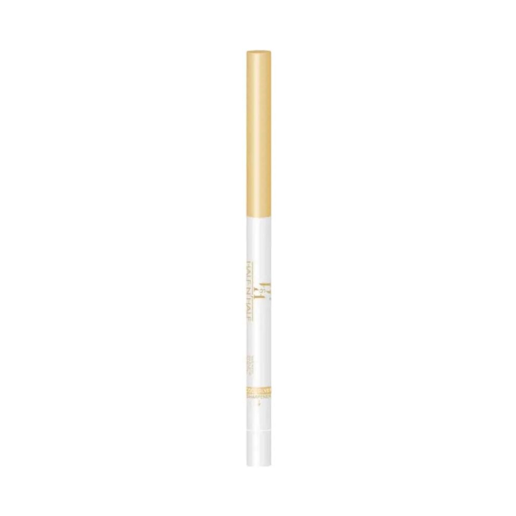 Half N Half One Stroke Defining Auto Eyeliner Kohl Kajal - 06 Cool Silver (0.3g) - Half N Half