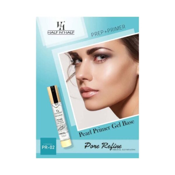 Half N Half Prep + Prime Pearl Primer Gel - Transparent (30ml) - Half N Half