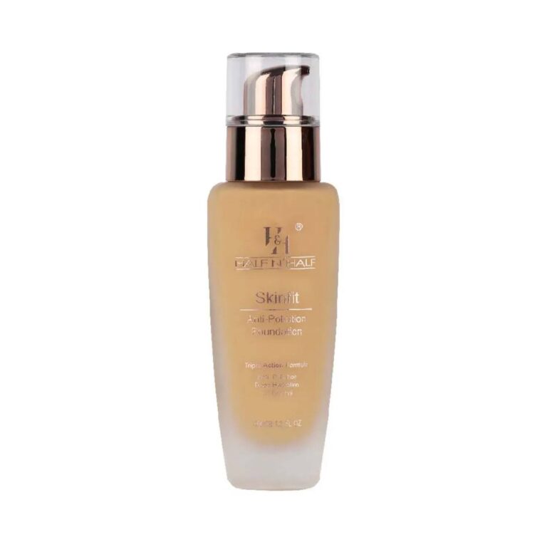 Half N Half Skin Fit Anti-Pollution Foundation - 02 Classic Ivory (40ml) - Half N Half