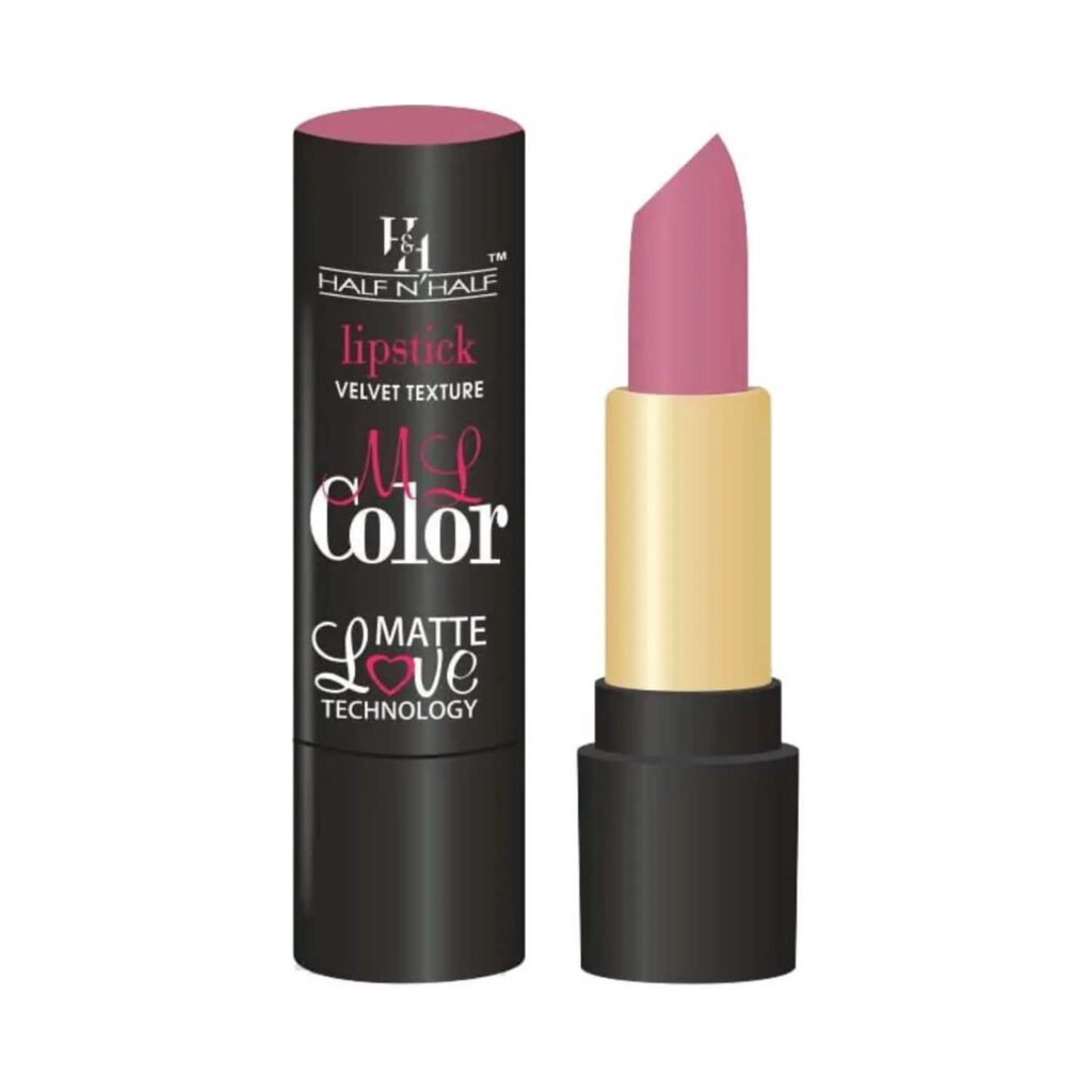 Half N Half Velvet Matte Texture My Colour Lipstick - 13 Peach Twist (3.8g) - Half N Half