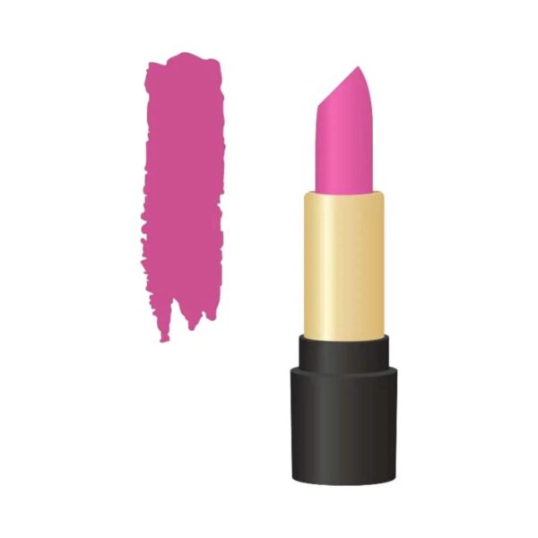 Half N Half Velvet Matte Texture My Colour Lipstick - 20 Full Fuchsia (3.8g) - Half N Half