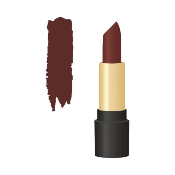 Half N Half Velvet Matte Texture My Colour Lipstick - 25 Dark Chocolate (3.8g) - Half N Half