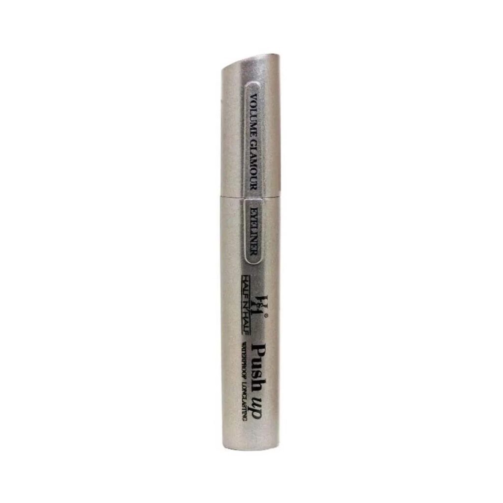 Half N Half Volume Glamour Push Up Eyeliner - Black (8ml) - Half N Half