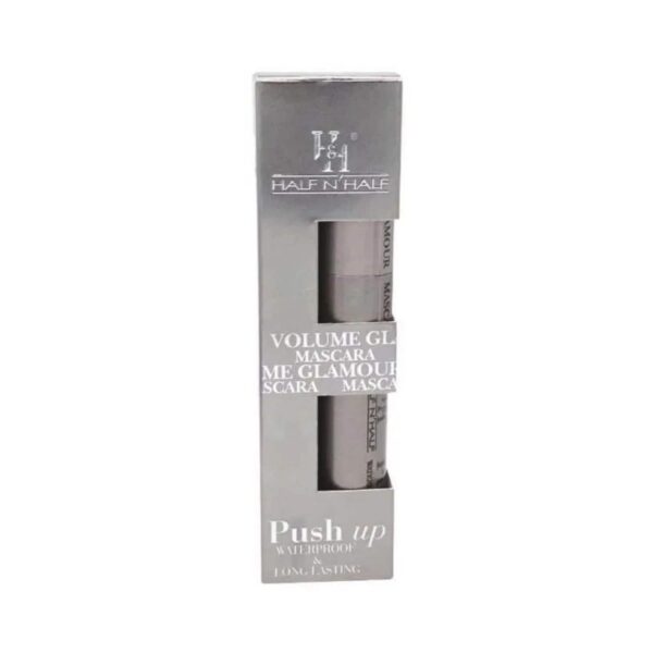 Half N Half Volume Glamour Push Up Mascara - Black (12ml) - Half N Half