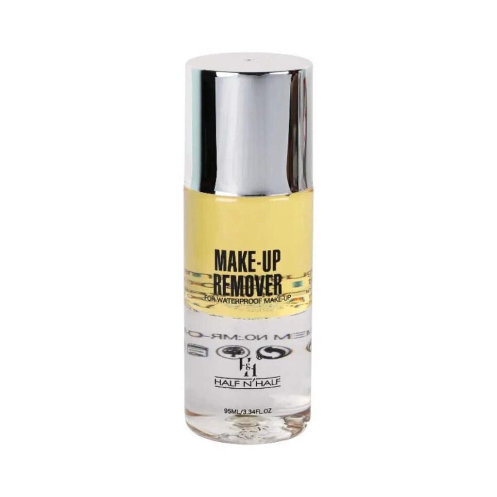 Half N Half Waterproof Make Up Remover - 02 Yellow Beauty (95ml) - Half N Half