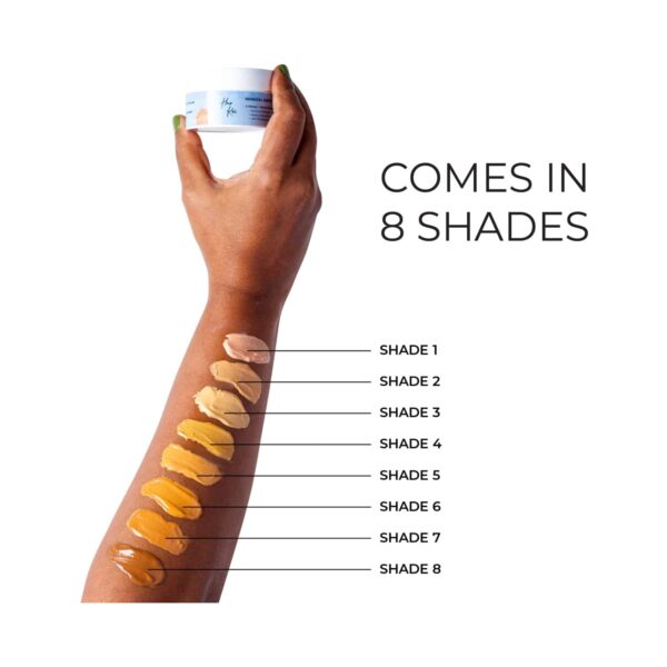 Harkoi Mineral Matte Sunscreen SPF35+ PA++++ Shade 4 for Medium with Yellow Undertone - (30g) - Harkoi