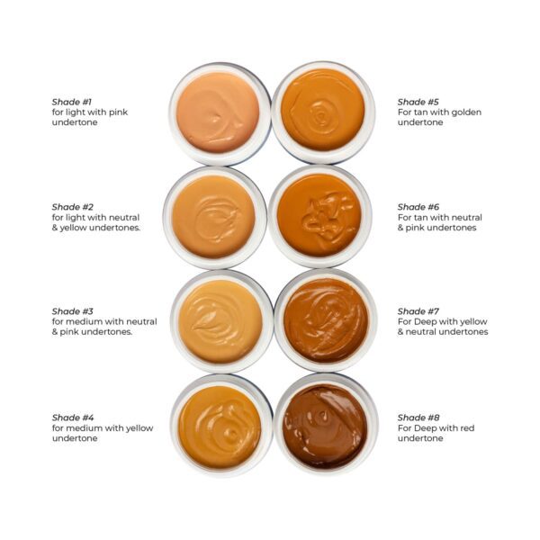 Harkoi Mineral Matte Sunscreen SPF35+ PA++++ Shade 4 for Medium with Yellow Undertone - (30g) - Harkoi