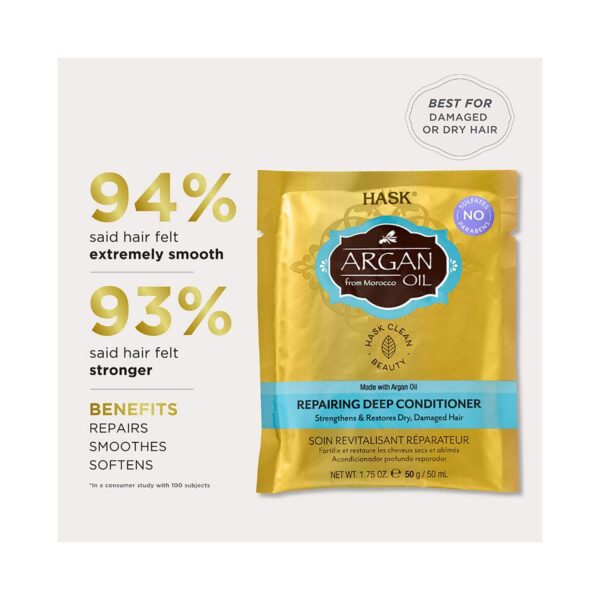 Hask Argan Oil Repairing Deep Conditioner (50 g) - Hask