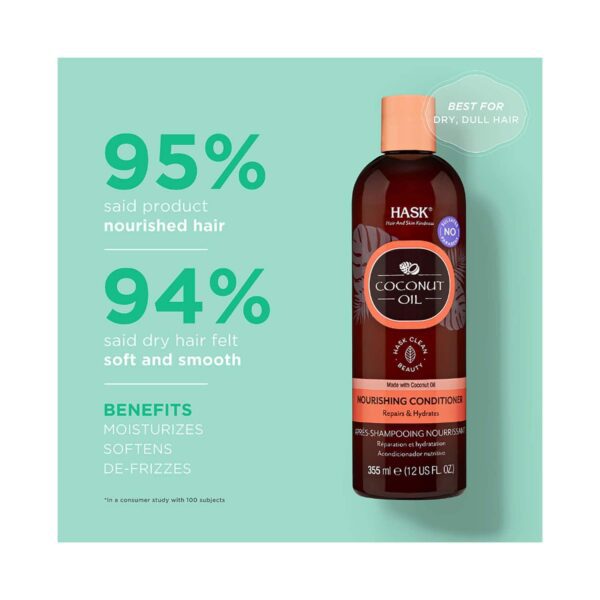 Hask Coconut Oil Nourishing Conditioner (355 ml) - Hask