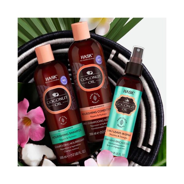 Hask Coconut Oil Nourishing Conditioner (355 ml) - Hask