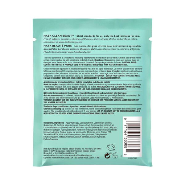 Hask Coconut Oil Nourishing Deep Conditioner (50 g) - Hask