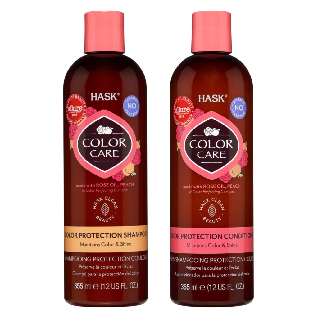 Hask Colour Protection Shampoo & Conditioner Combo (355 ml + 355 ml) - Hask
