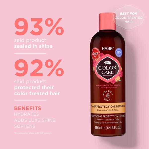 Hask Colour Protection Shampoo & Conditioner Combo (355 ml + 355 ml) - Hask