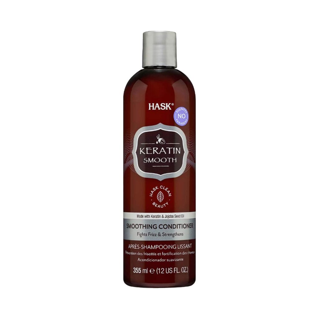 Hask Keratin Smoothing Conditioner (355 ml) - Hask