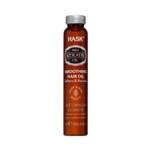 Hask Keratin Smoothing Hair Oil (18 ml) - Hask