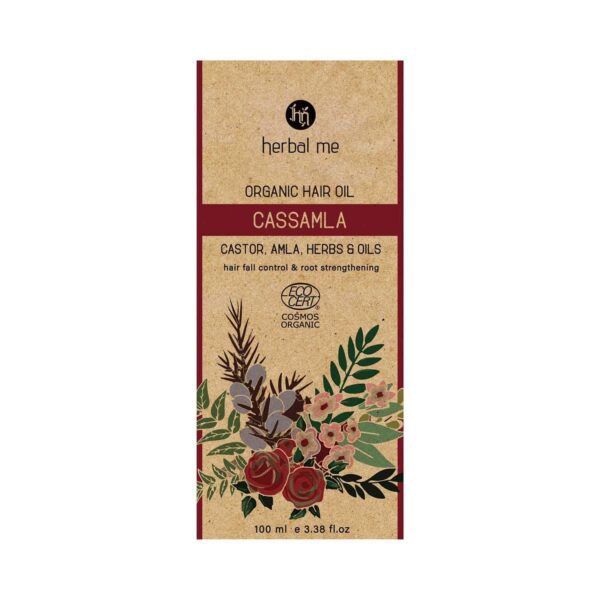 Herbal Me Cassamla Organic Hair Oil (100ml) - Herbal Me