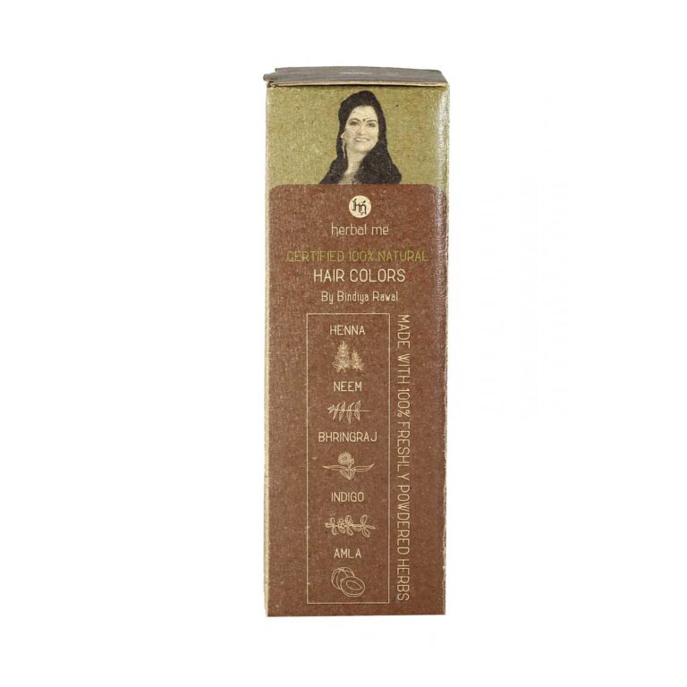 Herbal Me Certified Natural Henna Hair Color - Light Brown (200g) - Herbal Me