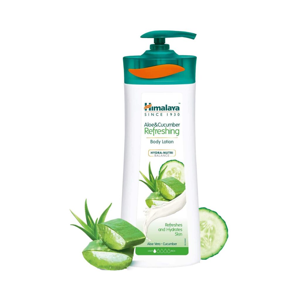 Himalaya Aloe & Cucumber Refreshing Body Lotion (100ml) - Himalaya