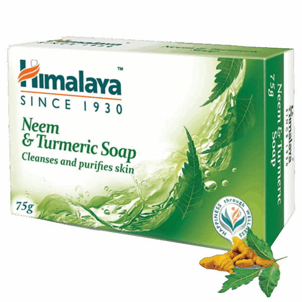 Himalaya Neem & Turmeric Soap (75g) - Himalaya
