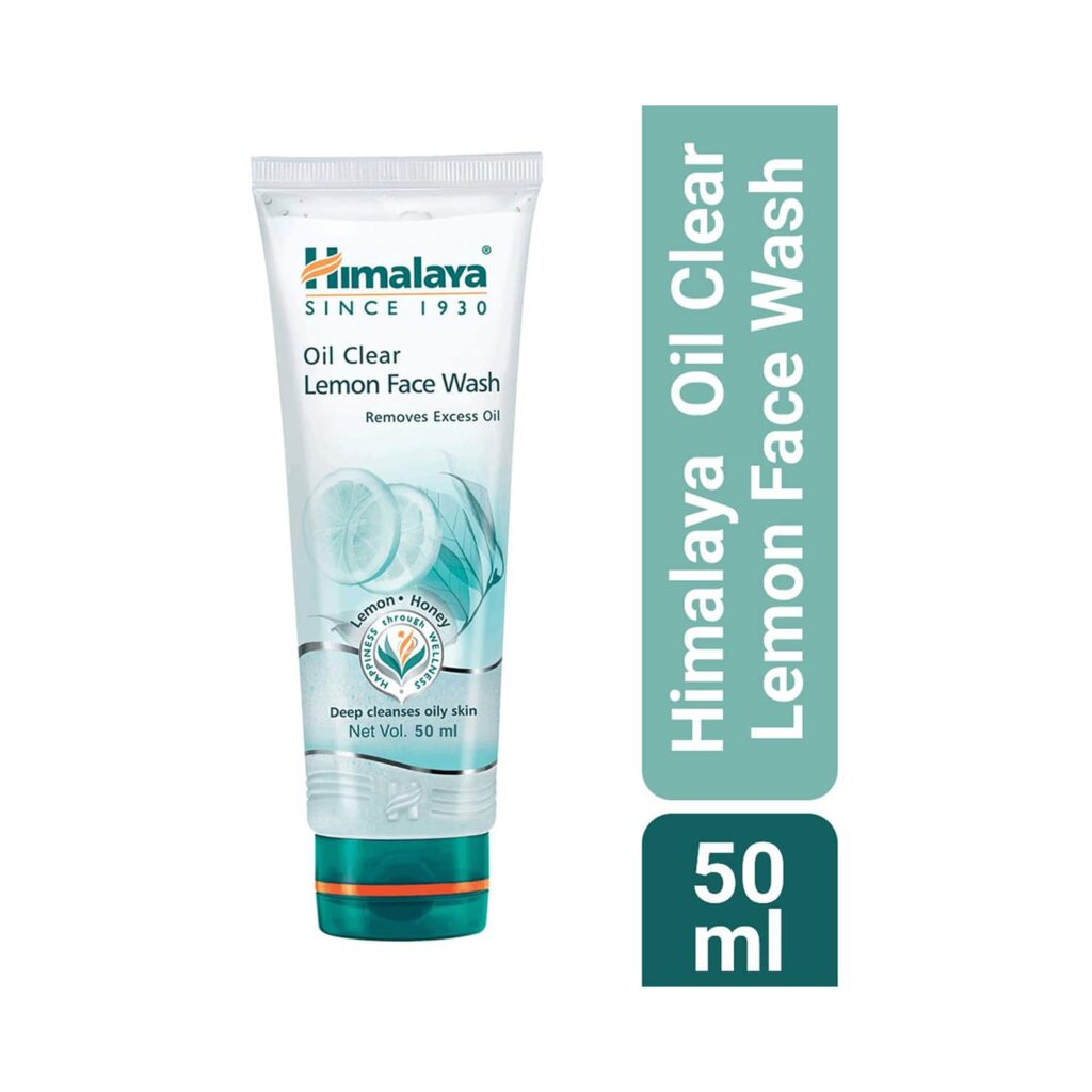Himalaya Oil Clear Lemon Face Wash (50 ml) - Himalaya