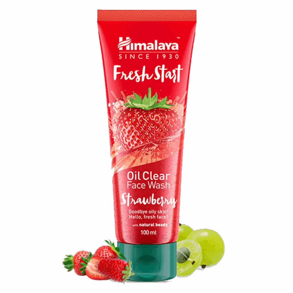 Himalaya Strawberry Oil Clear Face Wash (150ml) - Himalaya