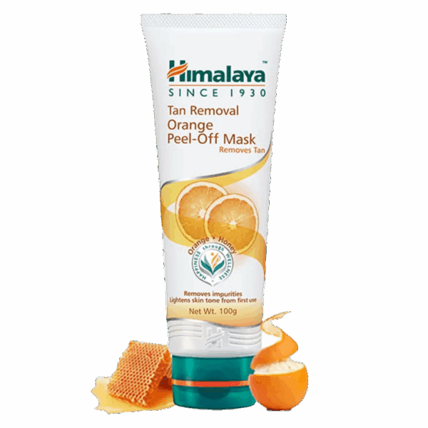 Himalaya Tan Removal Orange Peel Off Mask (100g) - Himalaya