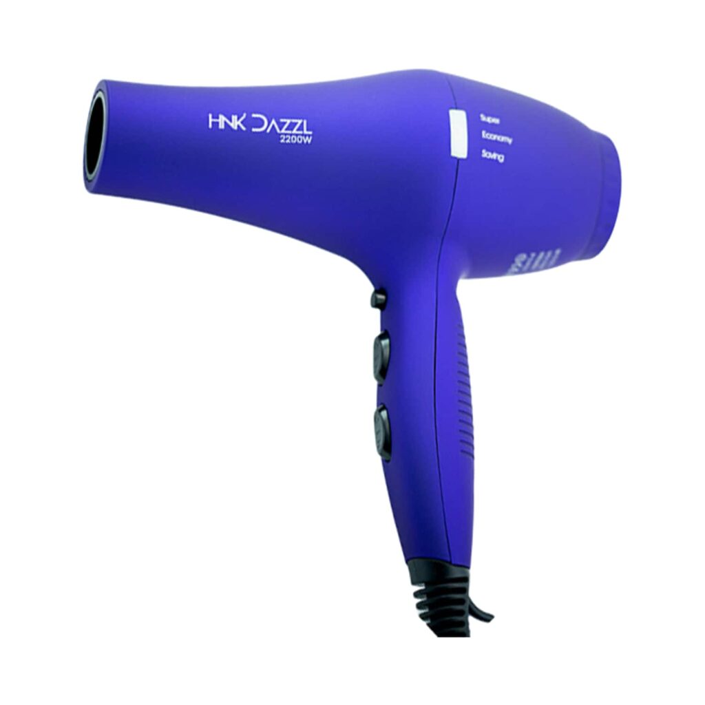 HNK Hair N Kraft DAZZEL Dryer 2200 - Violet - HNK Hair N Kraft