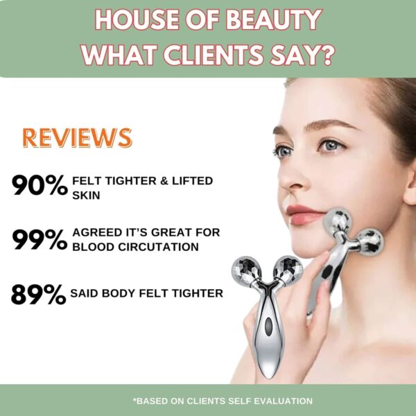House of Beauty 3D Sculptor Deep Tissue Massager Relieves Tension & Improves Circulation (1 Pc) - House of Beauty