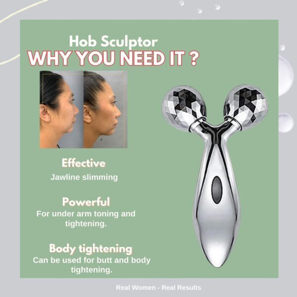 House of Beauty 3D Sculptor Deep Tissue Massager Relieves Tension & Improves Circulation (1 Pc) - House of Beauty