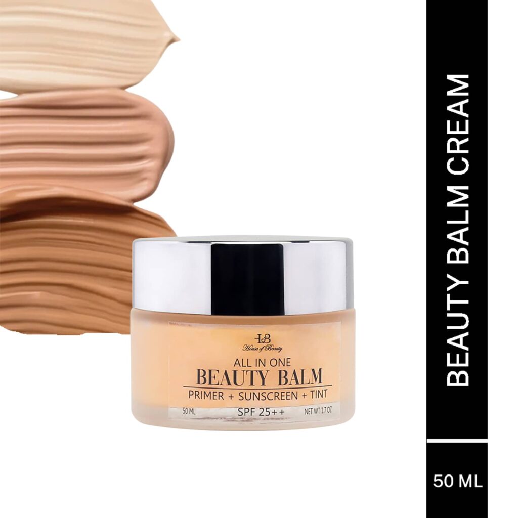House of Beauty All Skin Bb-Beauty Balm W/T Primer, Tint, & Spf 25+ Covers Unevenness (50 ml) - House of Beauty