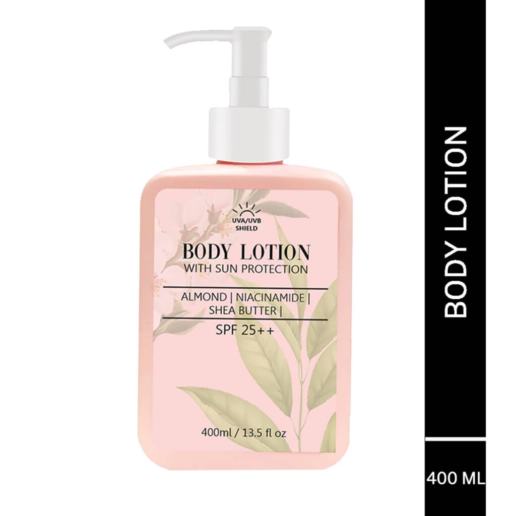 House of Beauty Deep Moisture Body Lotion W/T Sunscreen Spf 25+ W/T Niacin & Shea Butter (400 ml) - House of Beauty