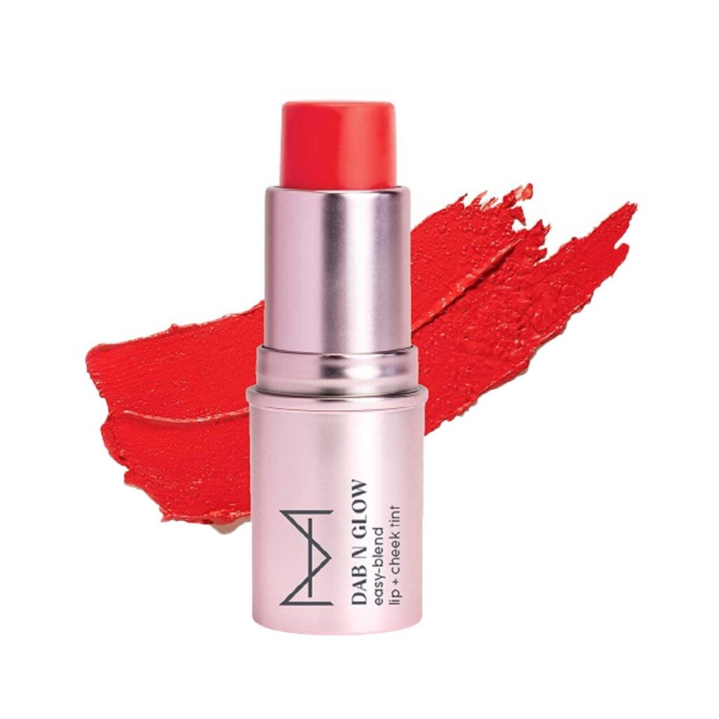 HOUSE OF MAKEUP Dab N Glow Easy-Blend Lip + Cheek Tint - Fiery Red (8 g) - HOUSE OF MAKEUP