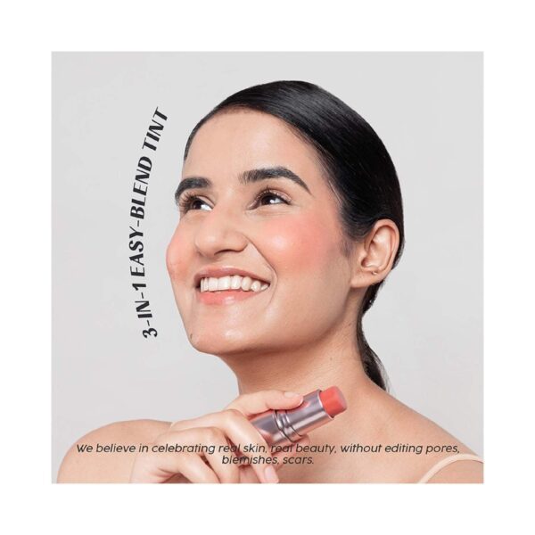 HOUSE OF MAKEUP Dab N Glow Easy-Blend Lip + Cheek Tint - Peach Cobbler (8 g) - HOUSE OF MAKEUP
