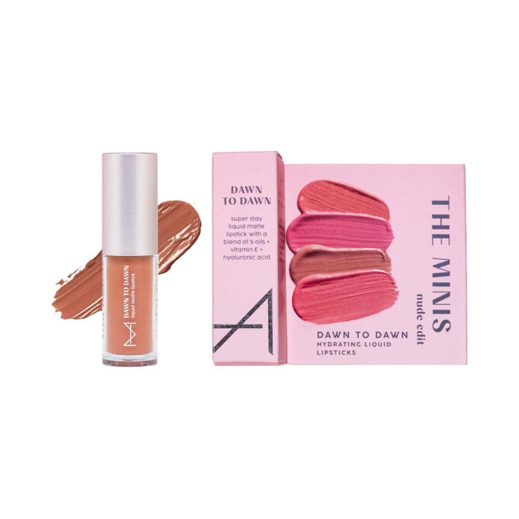 HOUSE OF MAKEUP Dawn to Dawn Mni Liquid Matte Lipstick - Ginger Snap (2 ml) - HOUSE OF MAKEUP