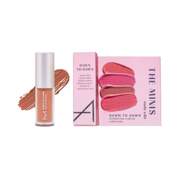 HOUSE OF MAKEUP Dawn to Dawn Mni Liquid Matte Lipstick - Ginger Snap (2 ml) - HOUSE OF MAKEUP