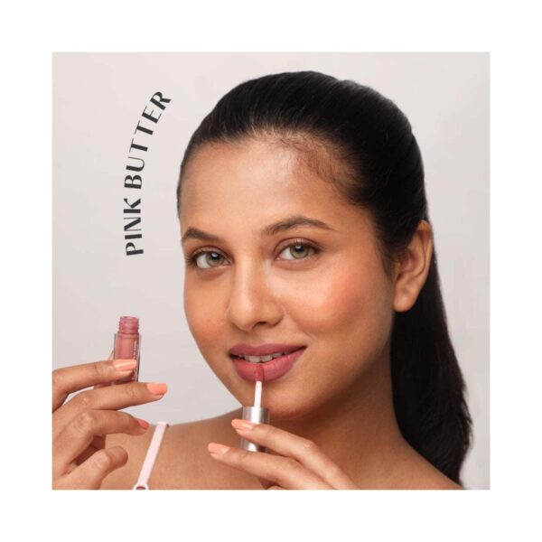 HOUSE OF MAKEUP Dawn to Dawn Mni Liquid Matte Lipstick - Pink Butter (2 ml) - HOUSE OF MAKEUP