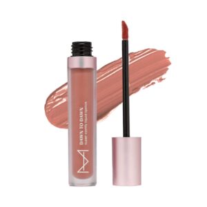 HOUSE OF MAKEUP Dawn To Dawn Super Stay Liquid Matte Lipstick - Glazed Nut (4.2 ml) - HOUSE OF MAKEUP