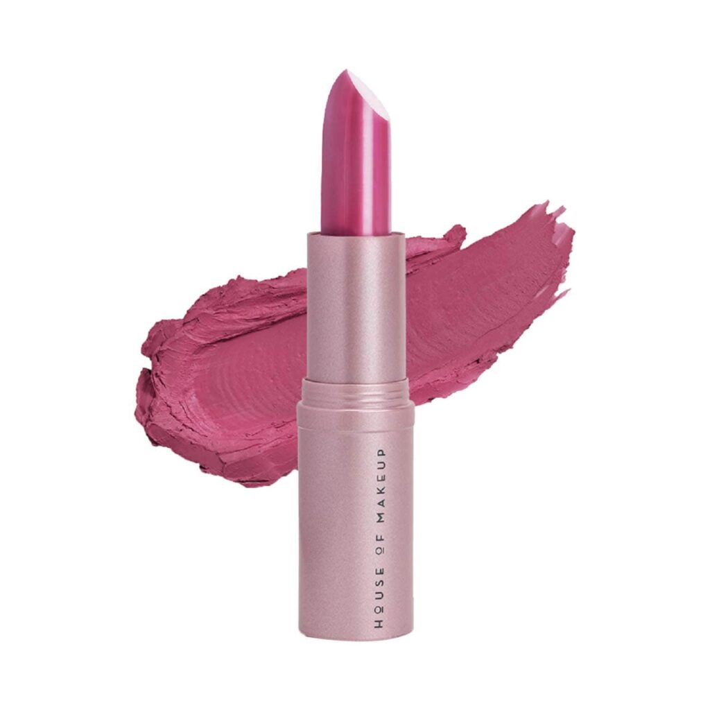 HOUSE OF MAKEUP Swipe Light Super Lightweight Bullet Lipstick - Frosted Pink (3.5 g) - HOUSE OF MAKEUP