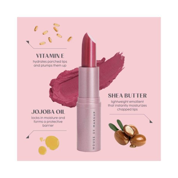 HOUSE OF MAKEUP Swipe Light Super Lightweight Bullet Lipstick - Mauve Magic (3.5 g) - HOUSE OF MAKEUP
