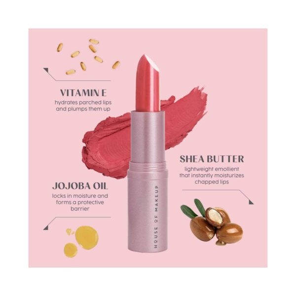HOUSE OF MAKEUP Swipe Light Super Lightweight Bullet Lipstick - Pecan Peach (3.5 g) - HOUSE OF MAKEUP